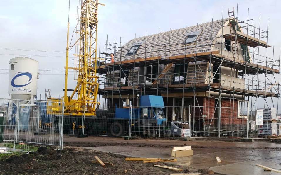Bouw Land van Matena vordert gestaag